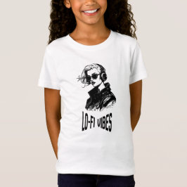 Lo-Fi Vibes Vektor Kunst Tri-Blend-Shirt T-Shirt