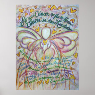 Lo que cáncer no puede hacede Angel Poster Print