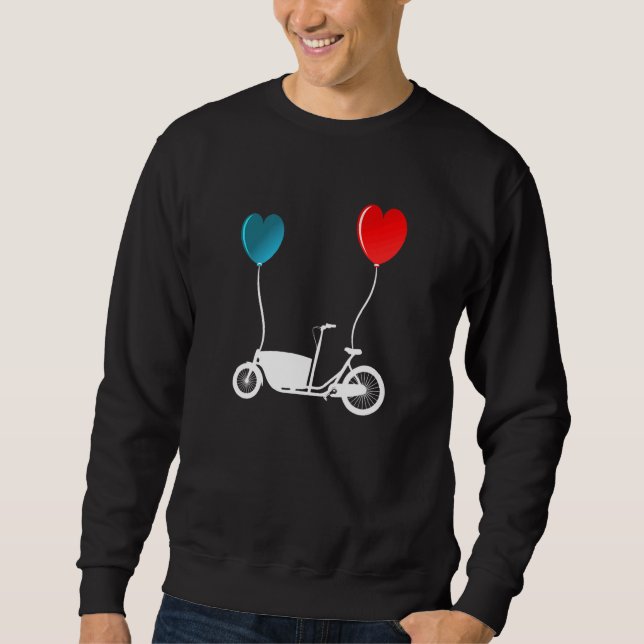 Load Bike Load Bike Bicycle Courier Sweatshirt (Vorderseite)
