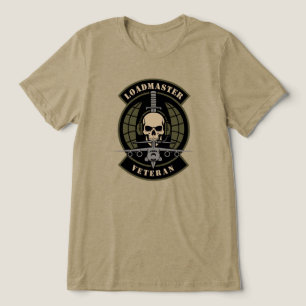 Loadmaster Veteran Airlift Operations Emblem Tri-Blend Shirt