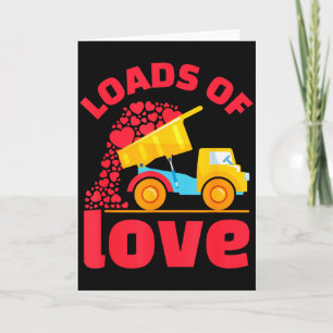 Loads Of Love Truck Hearts Valentinstag Kinder Tod Karte