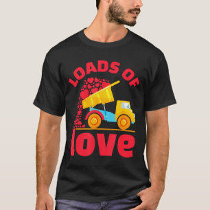 Loads Of Love Truck Hearts Valentinstag Kinder Tod T-Shirt