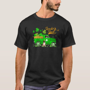 Loads Of Luck Leprechaun Mops Hund & Lastwagen San T-Shirt