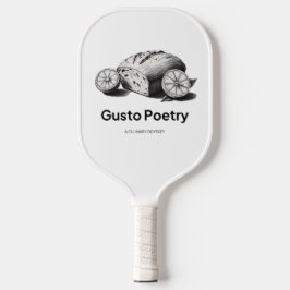 Loaf & Orange Gusto Poetry Pickleball Schläger