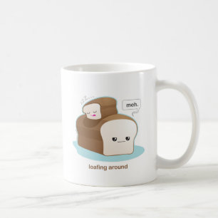 Loafing herum tasse
