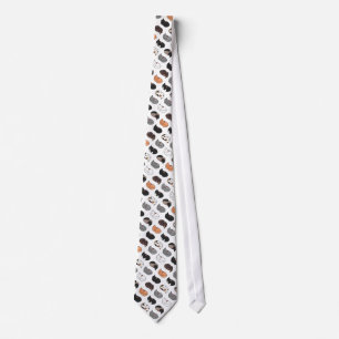 Loafing Kätzchen Necktie Krawatte