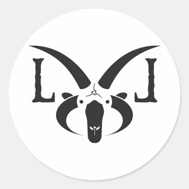 Loaghtan Loaded Stickers (Vorderseite)