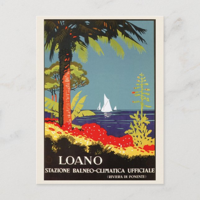  Loano - Italienische Riviera Postkarte (Vorderseite)