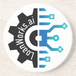 LoanWorks Gear+ Sandstone-Untersetzer Getränkeuntersetzer