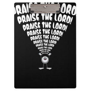Lob des Herrn Emoji Klemmbrett