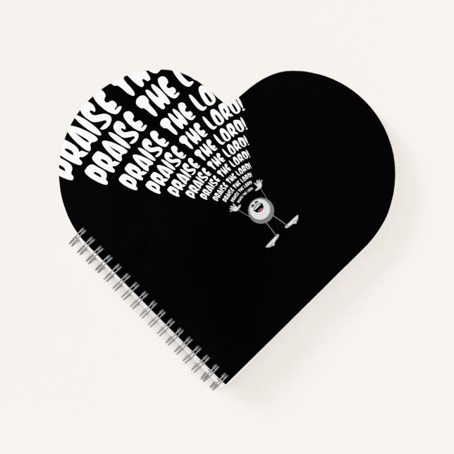 Lob des Herrn Emoji Notizbuch (Vorderseite)