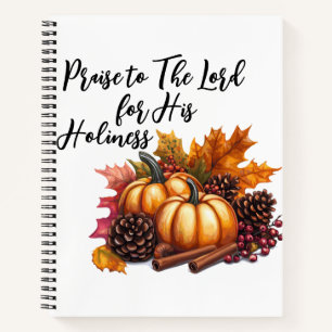 Lob des Herrn Notizbuch