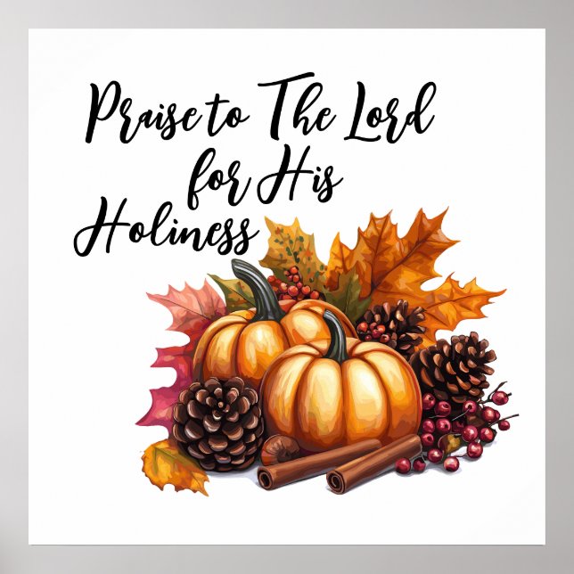 Lob des Herrn Poster (Vorne)