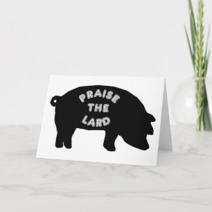 Lob für den Herrn Karte