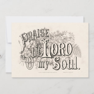 Lob für den Herrn oder mein Soul   Currier & Ives