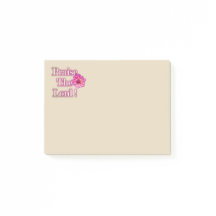 Lob für den Herrn Pink Dahlia Post-it-Notizen