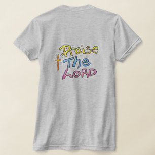 "Lob für den LORD" mit Christlichen Cross Ladys T-Shirt