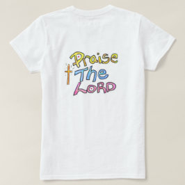 "Lob für den LORD" mit Christlichen Cross Ladys T-Shirt