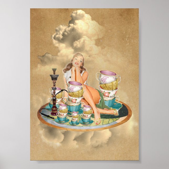 "Lob für die innere Raupe" Poster (Vorne)