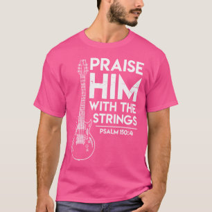 Lob für sein Christliches Gebet gibt elektrische G T-Shirt