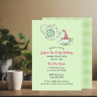 Lob Gott grüner Teekessel mit dem Party "Bibel Tee