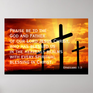 Lob sei Gott, dem Vater unseres Herrn Jesus Poster