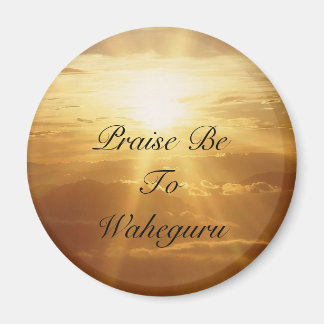 Lob sei zu Waheguru Magnet