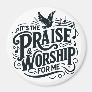 Lob und Gebet Magnet