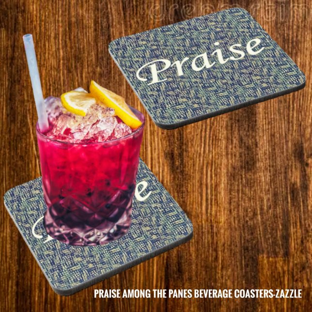 Lob unter den Pfoten Getränkeuntersetzer (Von Creator hochgeladen)