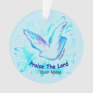 Lobe den Herrn Christ Ornament