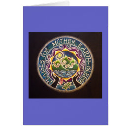 Lobe für Mutter Erden-Mandala-Karte