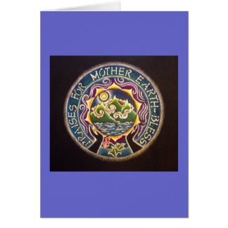 Lobe für Mutter Erden-Mandala-Karte