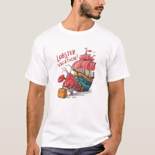 Lobster auf Urlaub T-Shirt