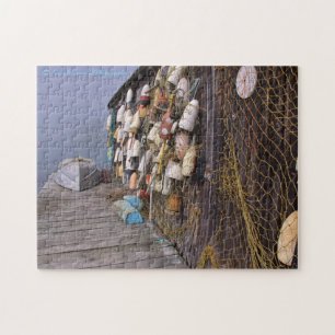 Lobster Boat Shack - Maine Jigsaw Puzzle