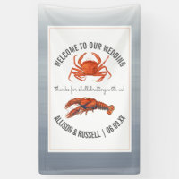 Lobster & Crab Wedding Willkommenskammer