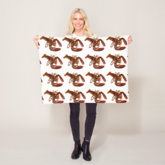 Lobster Fleece Blanket