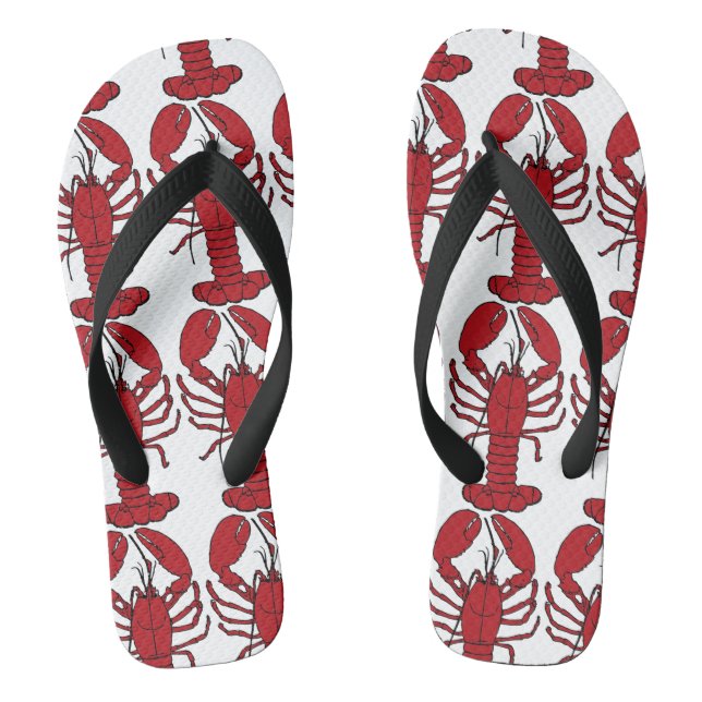 Lobster Flip Flops (Fußbett)