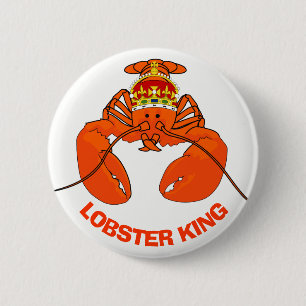 Lobster King Button