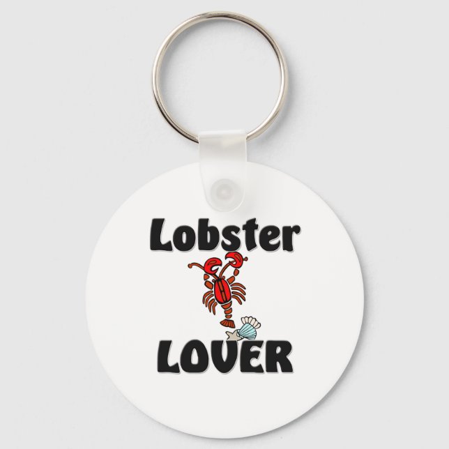 Lobster Lover Schlüsselanhänger (Vorderseite)