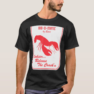 Lobster Maine New England Meeresfrüchte Shore Aben T-Shirt