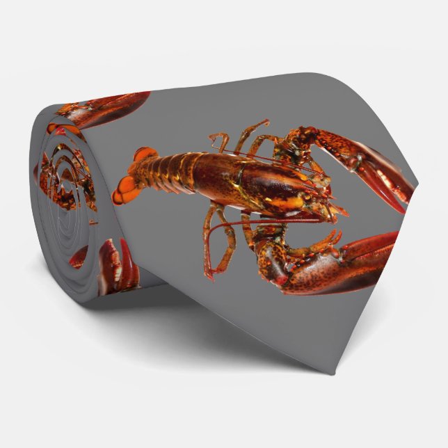 Lobster Neck Tie Krawatte (Gerollt)