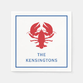 Lobster Personalisiert Party Napkins Serviette