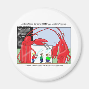 Lobster Restaurant Funny T-Shirts Tasse & Geschenk Magnet