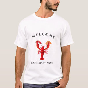 Lobster Sushis Seafood Market individuelle Name T-Shirt