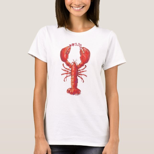 Lobster-T - Shirt für Frauen, die JBP unterstützen (Vorderseite)