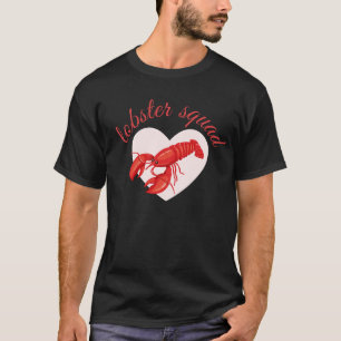 Lobster-Truppe lustiger Tag T-Shirt