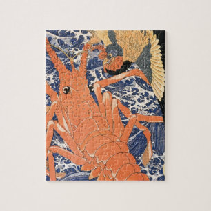 Lobster von Utagawa Kuniyoshi Puzzle