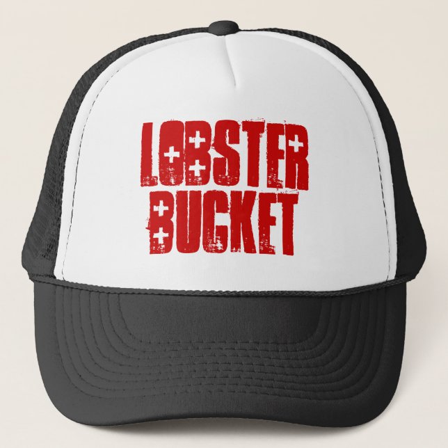 Lobsterbucket Hut Truckerkappe (Vorderseite)