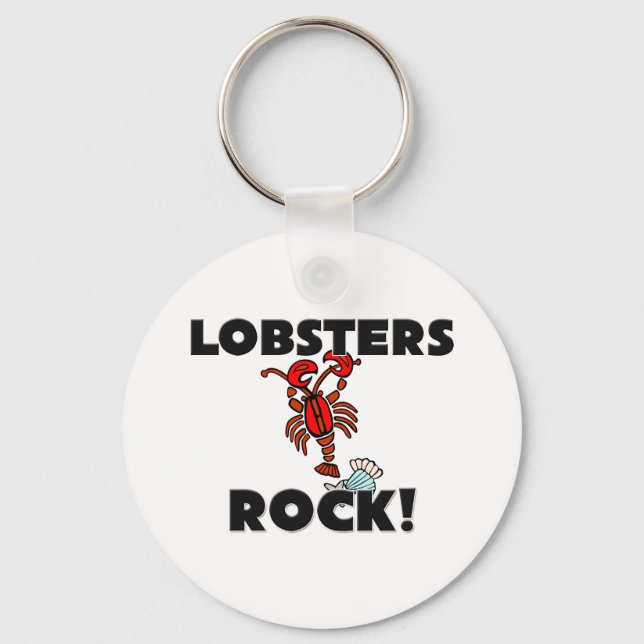 Lobsters Rock Schlüsselanhänger (Vorderseite)