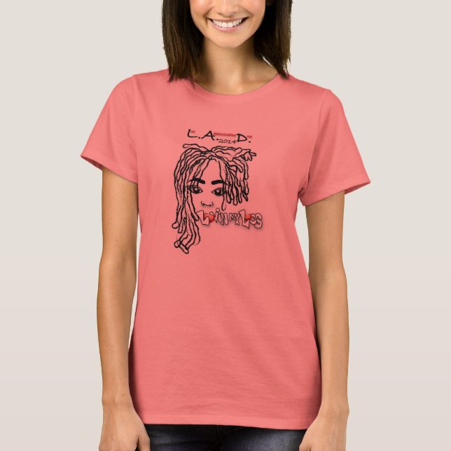 Loc Appreciation Day 2014 Tshirt...Lovin my Locs T-Shirt (Vorderseite)